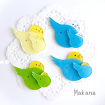 再販(ㅅ˘˘)♡*.+゜インコちゃんマグネット[おしりーず]~こっち見ないで(*´ω`*)~