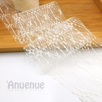 幅広 レース リボン【Diamonds / Ivory 】100mm×1m