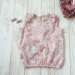 C&Sアデラジャ・ショルダーフリルブラウス90サイズ☆