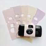 くすみカラー（Spring）写ルンですカバー　5枚セット