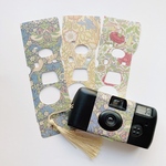 全面シール　ウィリアムモリス　写ルンですカバー　3枚セット