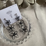 Flower wire pierce / earring