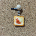 焼きたてジャムトーストのイヤホンジャック ミニチュア