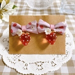 いちごヘアゴム　キッズ