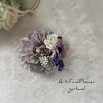 ❁再販　コサージュ 入学式 卒業式  ハンドメイド アーティフィシャルフラワー