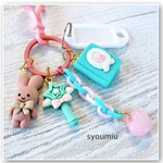 Toy boxのキーホルダー☆メルヘン　（ネームプレート付き）