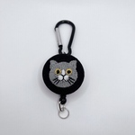 キーリール リール キーホルダー ねこ