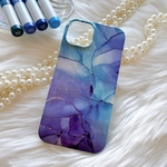 送料込ꨄ【全機種対応】スマホケース𝐁𝐥𝐮𝐞✖︎大理石柄