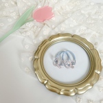 choucho hairtie -baby pink-