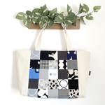 北欧柄キャンバストートバッグ