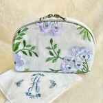 [再販]レース オシャレ！ 使いやすい！ と評判の 化粧ポーチ(プチ)