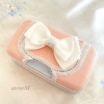 再販2♡ウェットティッシュケース（ピンク×パール）