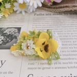 ワンコ用バレッタ♡Spring gardenNO.4 6.5センチ