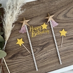 ケーキトッパー  ホームパーティ 誕生日