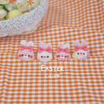 【直径3～4cmサイズ】イースターバニー帽子🐰🌷