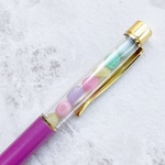 ミニチュアドロップのボールペン　イエロー