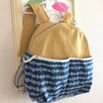 たっぷり収納！大人のリュック（もこもこ） 