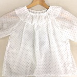 フリフリ襟のスモック