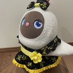 ラボット服　ミモザ柄
