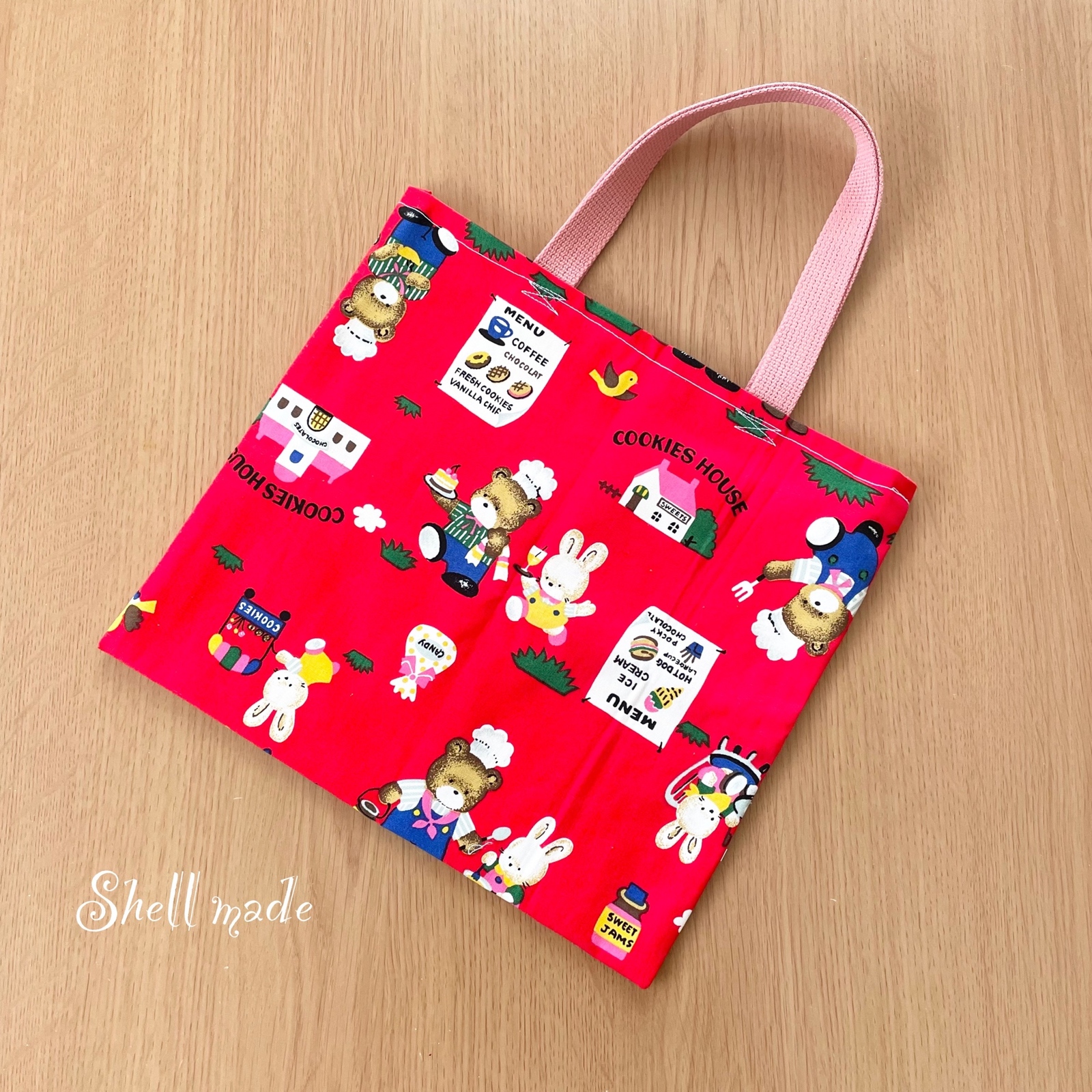 み。ページ レッスンバッグ ハンドメイド キッズ】人気キャラクターレッスンバッグ - shell made | minne byGMO