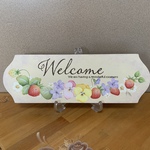 ＊トールペイント＊ 春のwelcomeプレート
