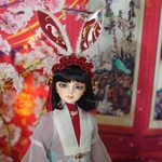 『宝来鈴の福音』うさぎ耳つき カチューシャ simpleヴァージン 60cmドール対応サイズ