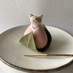 さくらもちねこ（クリーム）