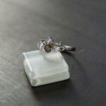 アンダリュサイト　リアンCZティアラリング　SILVER925