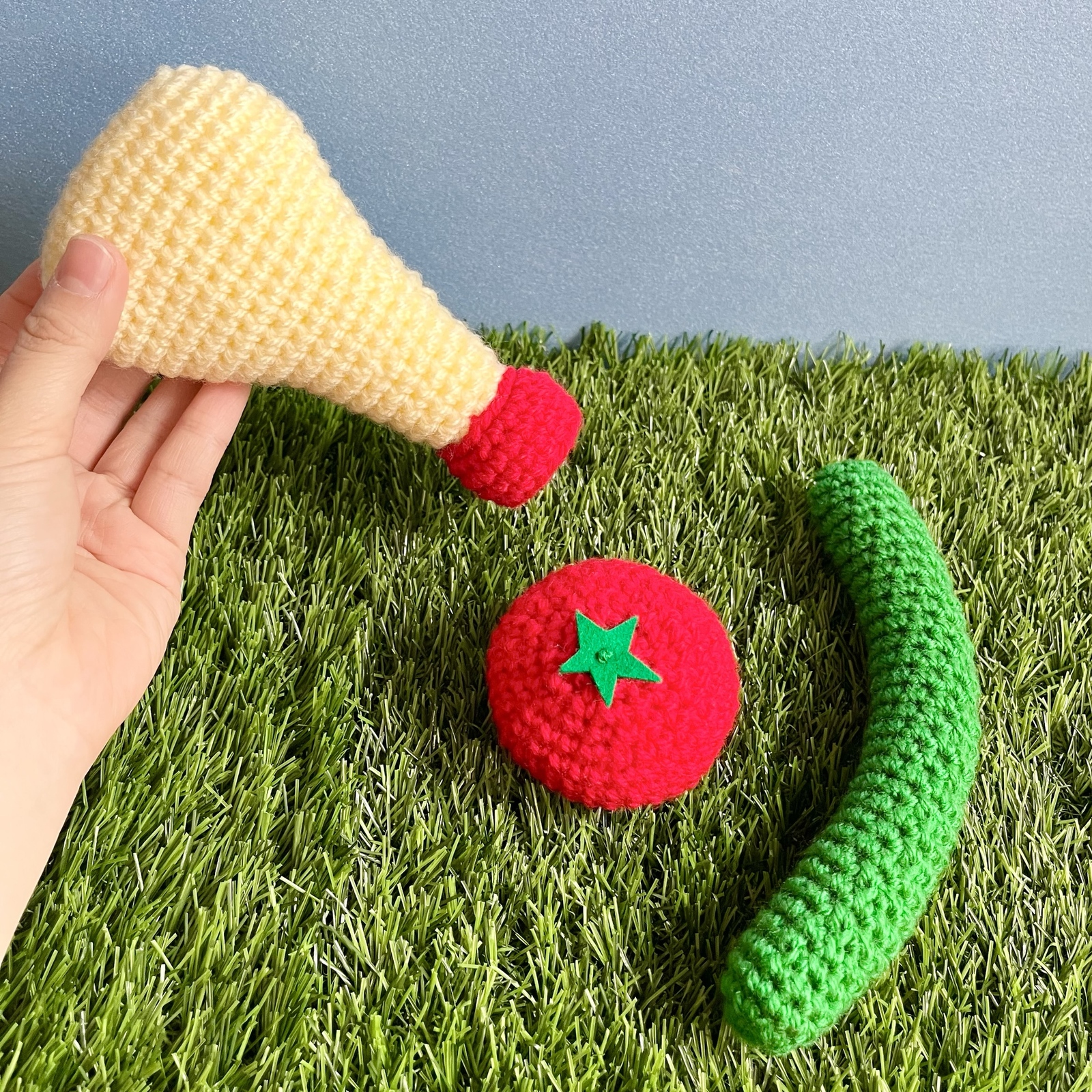 【ハンドメイドぬいぐるみ】ポテサラ・キュウリ【ランダム】 71C8h77C3vL._UF350,350_QL80_.jpg