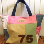 60's ginza cube bag <キャンバスカラー＞Mサイズ　pink75
