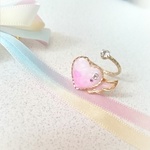 milky heart ring -淡恋-