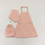 キッズエプロン3点セット