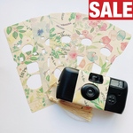 ボタニカルフラワー 写ルンですカバー　5枚セット