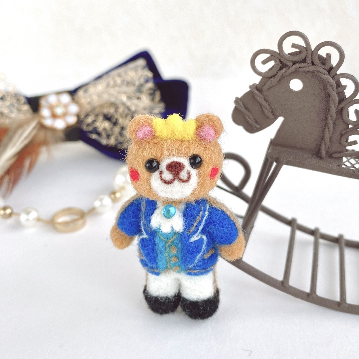 ゴルフ ブローチ 羊毛フェルト - MUPIN'S GALLERY | minne byGMO