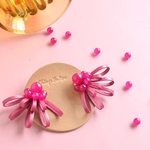 Sucre【レザーピアス/イヤリング】“pink”