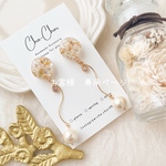 ♡送料無料♡ameiro girl様専用　White×gold pierce