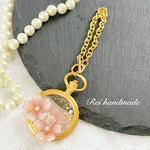 桜の懐中時計バックチャーム（送料無料）