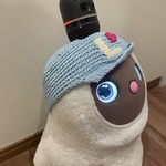チームラブらぼ帽子　水色