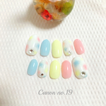 春夏色♡パステルミルキーネイル♪