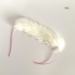 No.350  ドール用フェイクファーショール　白