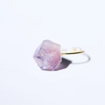 glass jewel ring にじ　#5