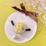 菜の花のヘアゴム