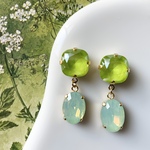 Candy stone“Euphorbia” pierce/ earring