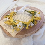 【1点のみの販売】ベビーキッズ花冠、ミモザ花冠