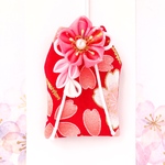 （桜姫）元巫女が作る花のお守り袋