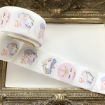 【4柄全36個⭐️】ラッピング&サンキューシール⭐️ユニコーン⭐️キッズハンドメイド♡入園入学