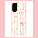 スマホケース★ロップイヤーとチューリップ☆送料無料