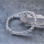 日々のお守りに♪【残り3・クリア】ヒマラヤ山脈　パールヴァティー渓谷産　マニカラン水晶ブレスレット 