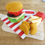 【受注製作】フェルトでままごと＊ハンバーガー屋さん