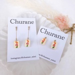 果物たっぷりフルーツサンドのピアス/イヤリング